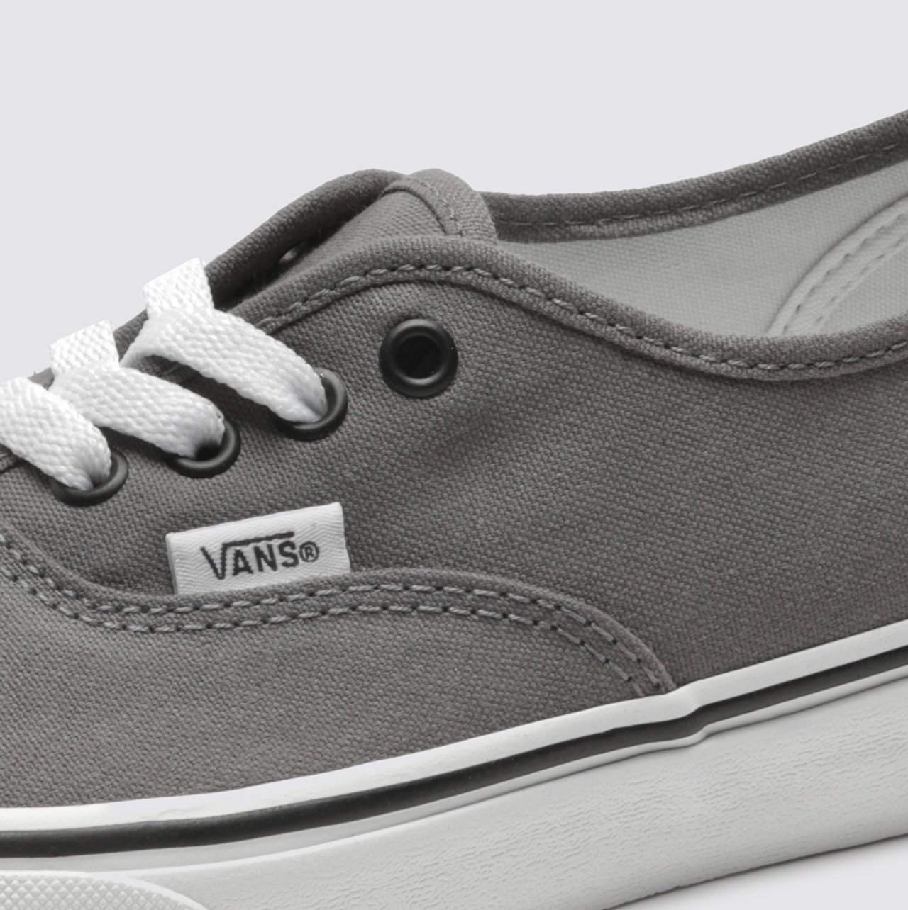 Vans authentic cinza e preto top