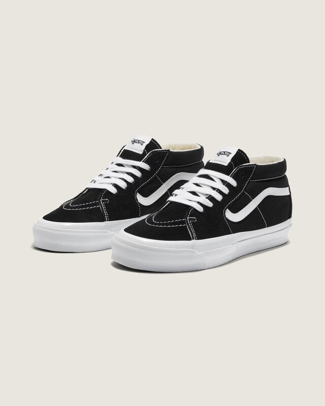 Tênis Sk8-Mid Premium Lx Black White