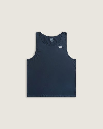 A Regata New Left Chest Parisian Night apresenta gola careca e logo estampado no peito, construída em malha knit com corte clássico e caimento confortável. O acabamento garante toque macio e respirabilidade, mantendo um perfil atemporal e essencial no guarda-roupa. Design direto e autêntico com alinhamento discreto do logo, pensado para oferecer conforto e liberdade de movimento sem perder a expressão descontraída da VANS