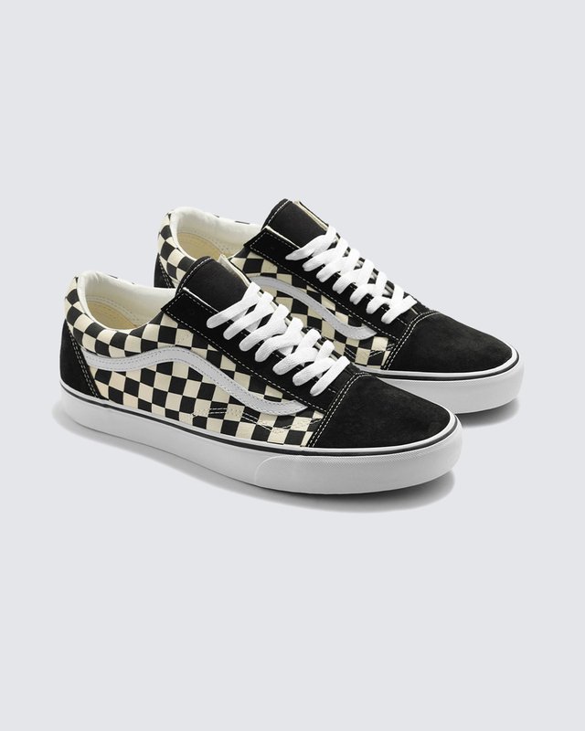 Tênis Old Skool Primary Checkerboard Black White Vans
