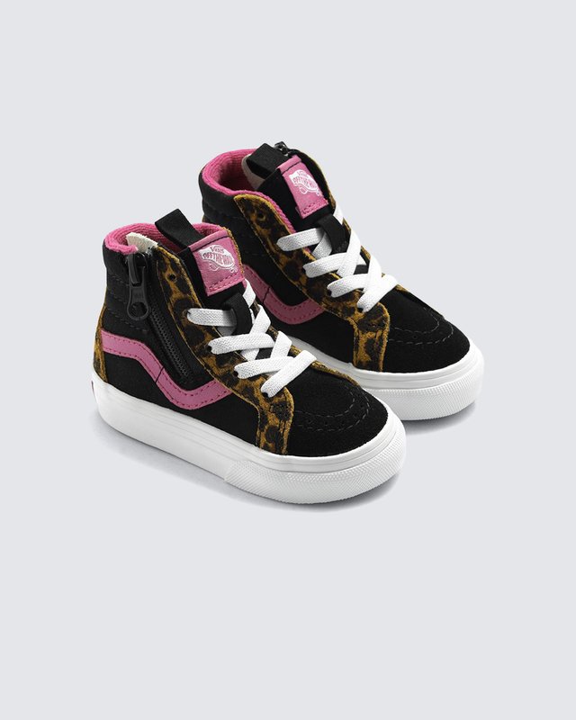 Tênis Sk8-Hi Leopard Pop Black Multi Infantil