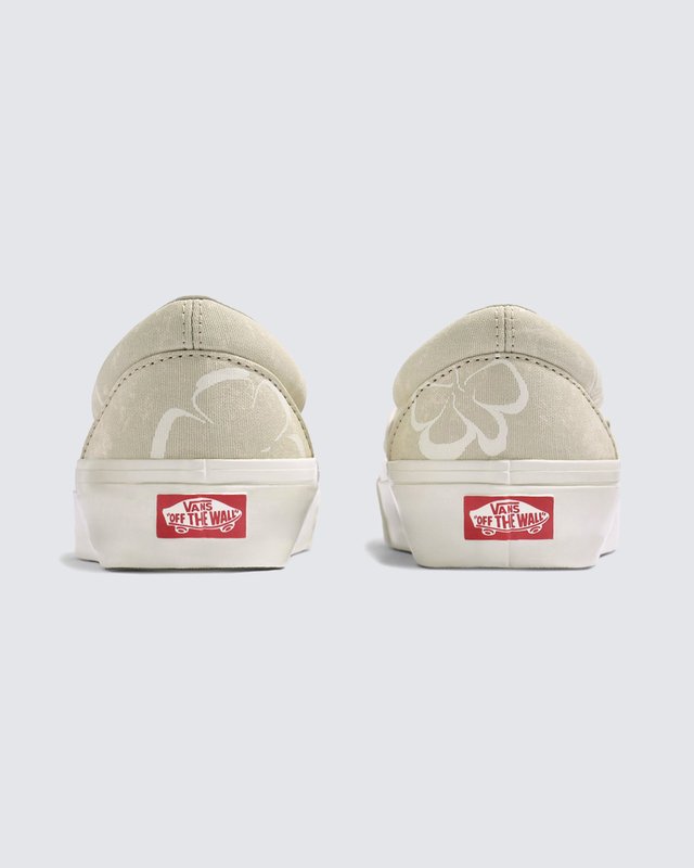 Tênis Slip-On Mte Floral Stain Vintage White