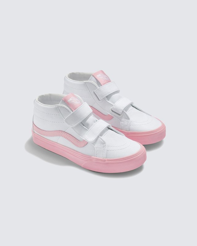 Tênis Sk8-Mid Pop Outsole Pink Marshmallow Infantil