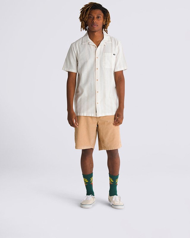 Camisa Carnell Woven Seasonal Hero: Authentic Marshmallow