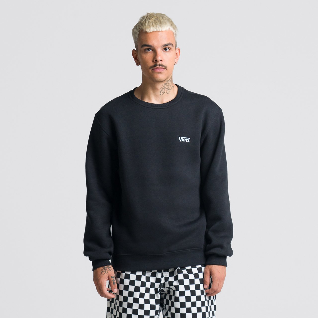 Moletom Core Basic Crew Fleece Blacks
