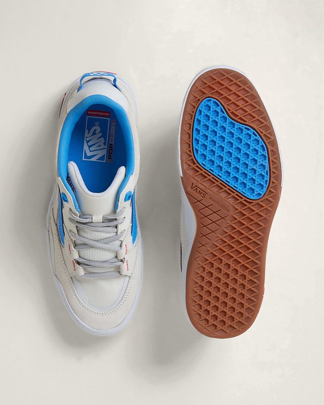 Tênis Wayvee Skate Blanc De Azure Blue