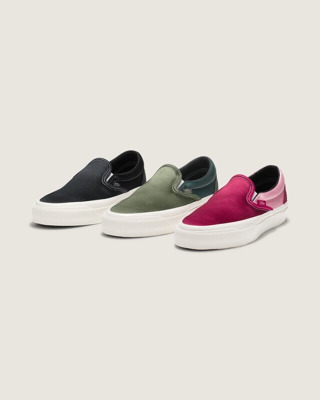 VANS PREMIUM　Slip-On Reissue 98　27cm ovy Vans Tênis Slip-On Reissue 98 LX | Verde | FARFETCH BR