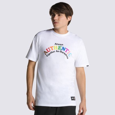 Camiseta Ss Tee Pride White