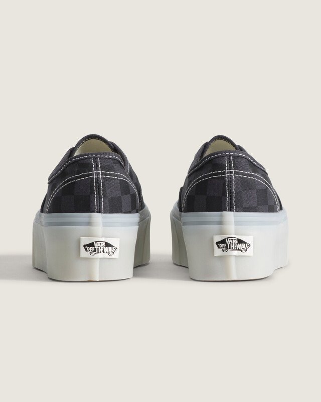 Tênis Authentic Stackform Checker Charcoal Black