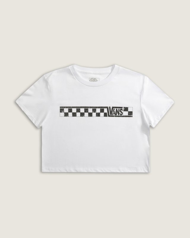 Camiseta Manga Curta Cropped Headstart 2 White