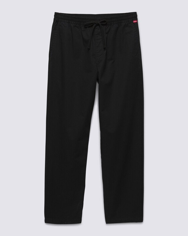 Calça Range Baggy Tapered Elastic Waist Zahba Mid Domond Black
