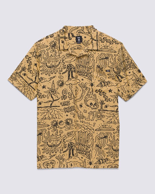 Camisa Elden Woven Seasonal Hero: Knu Skool Pig Suede Gum Antelope