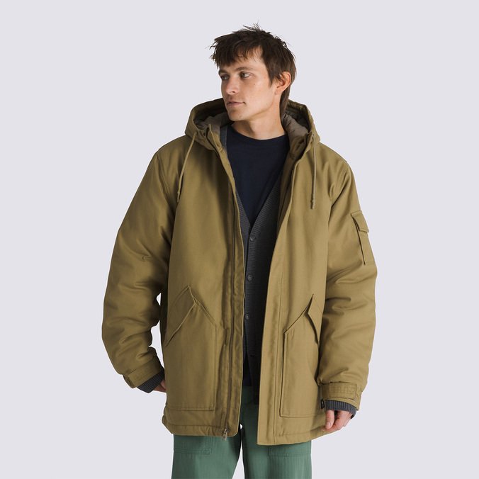 Jaqueta Henrique Parka Gothic Olive