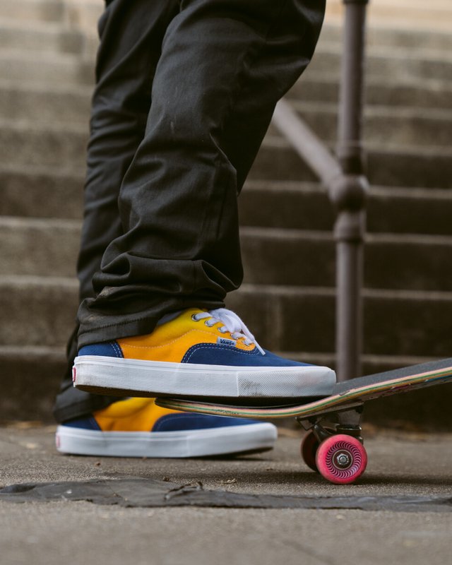 Tênis Skate Era Navy Yellow