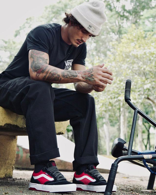 Tênis Bmx Proof Wafflecup Black Red