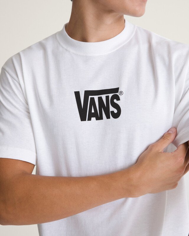 Camiseta Manga Curta Stretch Logo White