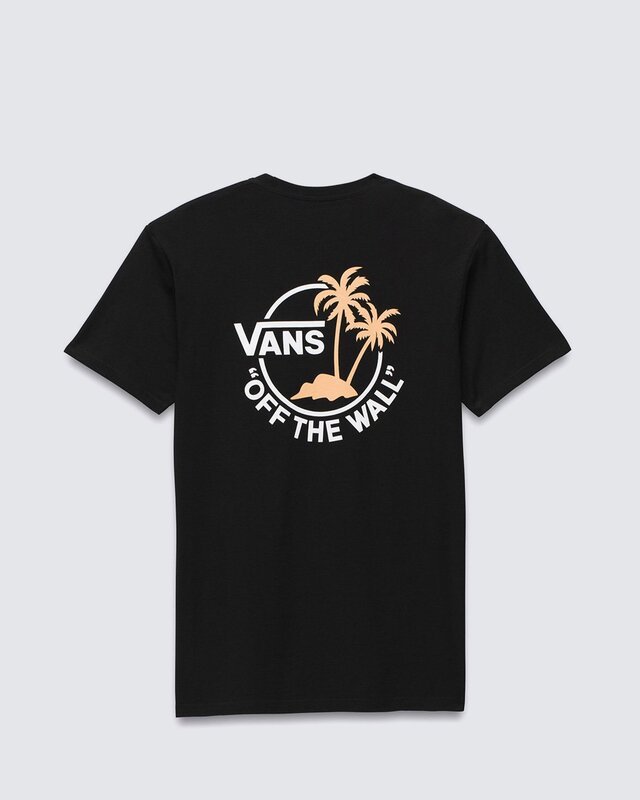 Camiseta Classic Mini Dual Palm II SS Black Apricot Nectar