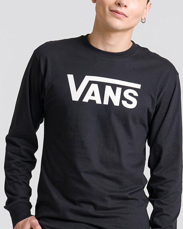 Camiseta Vans Classic Black White