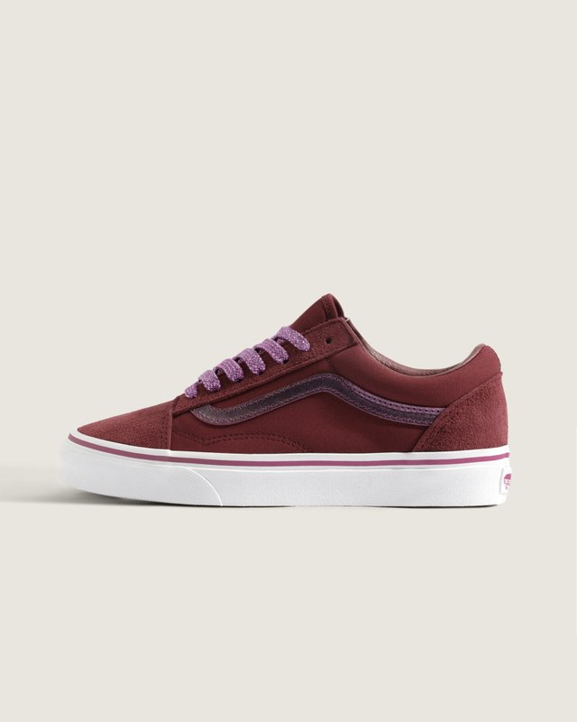 Tênis Old Skool Metallic Pop Bordeaux