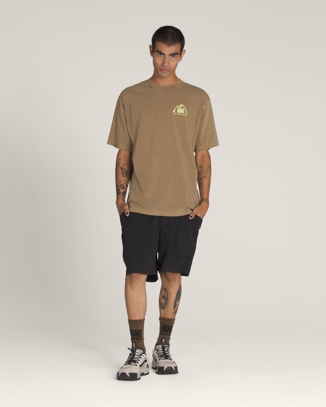 Camiseta Mte Crestline Ss Tee Sepia
