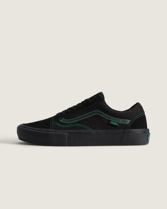 Tênis Old Skool Black Black Green