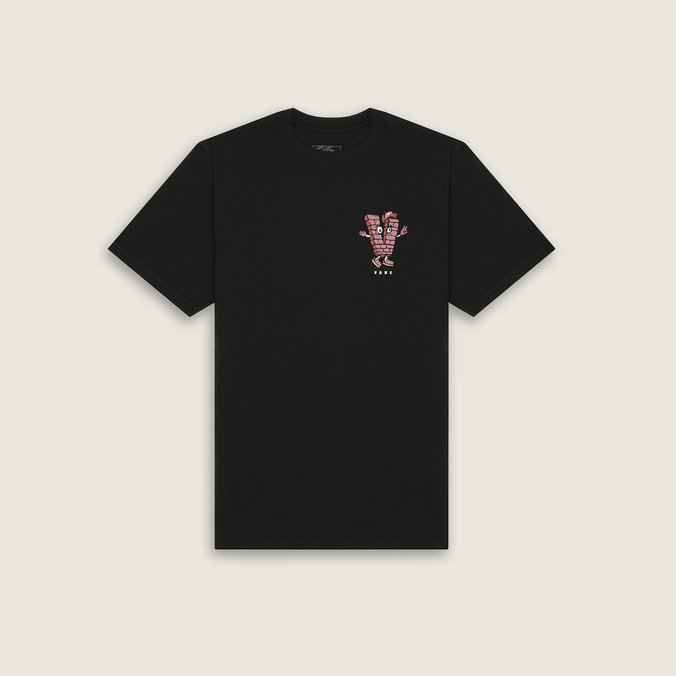 Camiseta Ss Brick And Mortar Black Infantil