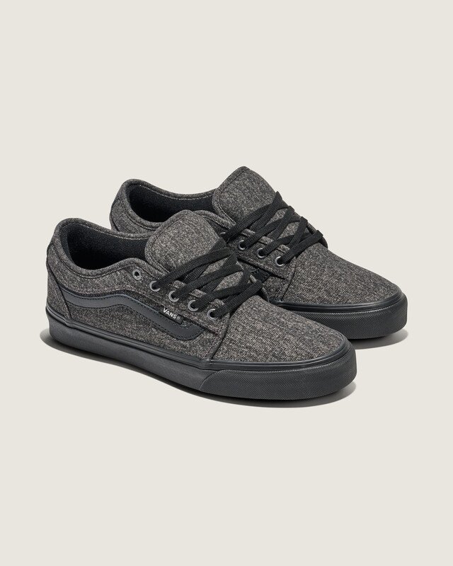 Tênis Chukka Low Sidestripe Skate Denim Charcoal Black | Vans