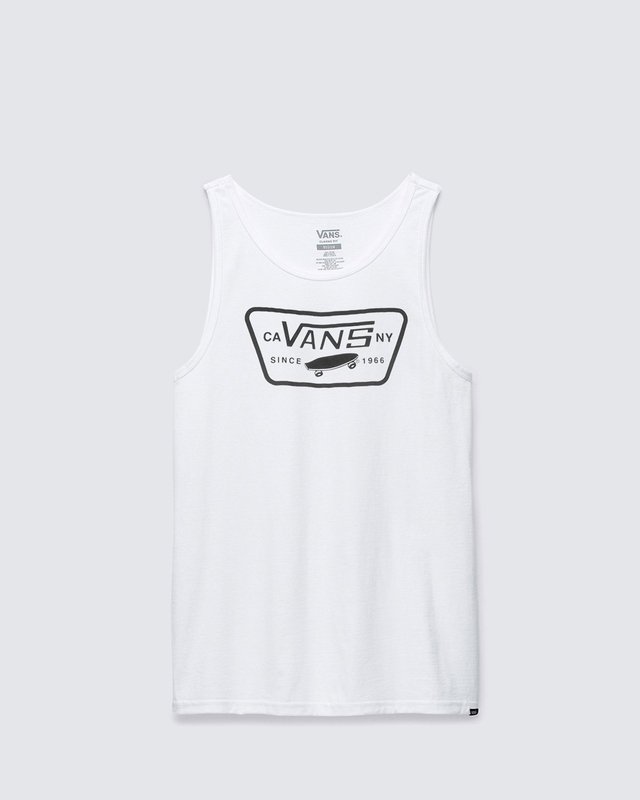 Regata Full Patch Tank White Black