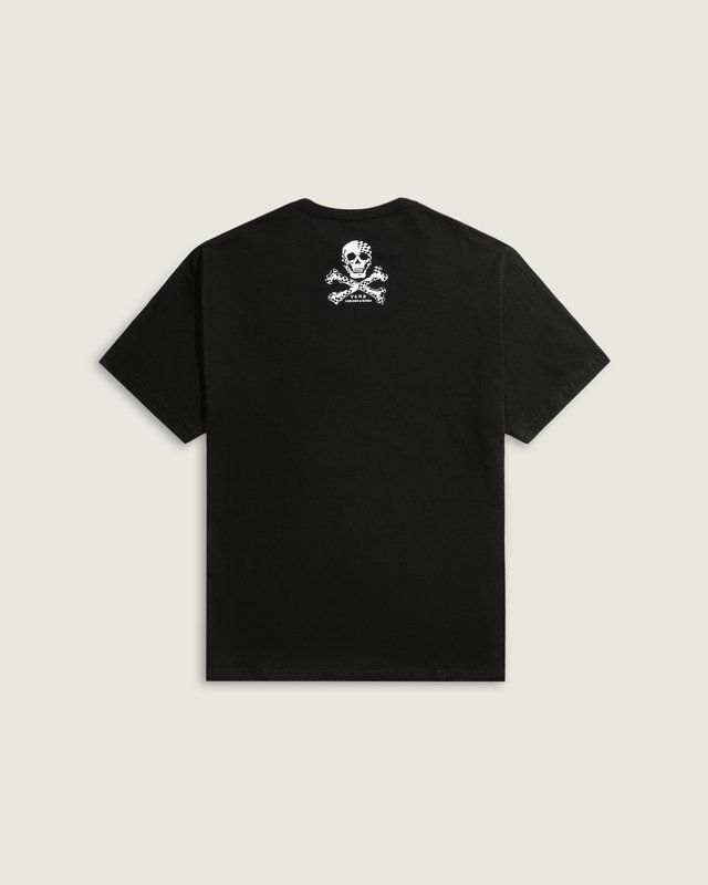 Camiseta Manga Curta Checker And Bones Festival Black