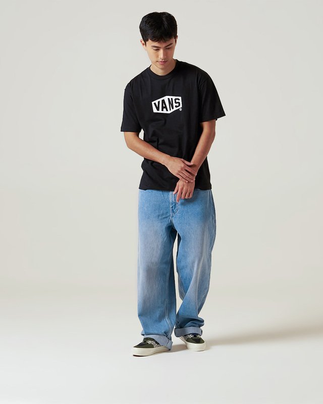 Camiseta Ss Hex Black White