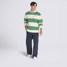 Estilo descontraído e detalhes clássicos de carpinteiro com lavagem vintage. A Calça Parisian Night é feita em tecido de lona de algodão com uma infinidade de bolsos, para todas as suas necessidades de armazenamento. Com um ajuste largo e grande abertura para as pernas, você terá muito espaço para se movimentar, seja durante as sessões ou relaxando. Traz aplicação de etiqueta Vans em checkerboard costurada na bainha, que aparece quando algemada.