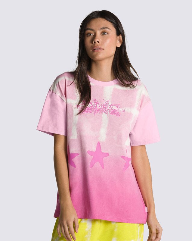 Camiseta Blooming Trip Collina Strada Sweet Lilac