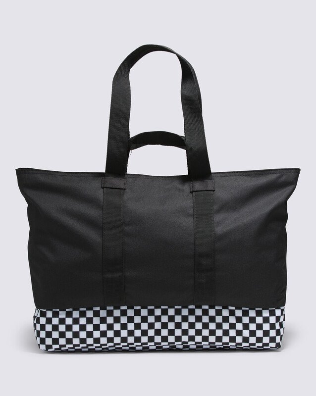 Bolsa Solo Night Tote Black White