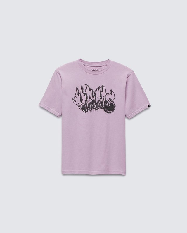 Camiseta Burnout SS Lavender Mist Infantil