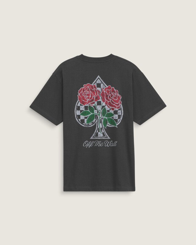 Camiseta Manga Curta The Painted Rose Xmas Faded Black