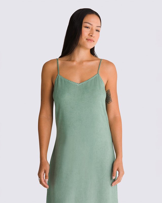 Vestido Campbell Slip Seasonal Hero: Knu Skool Iceberg Green