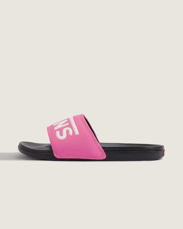 Chinelo Slide On Pink Fizz Black