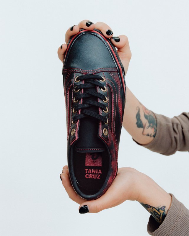 Tênis Old Skool Vlt Lx Dark Red Black