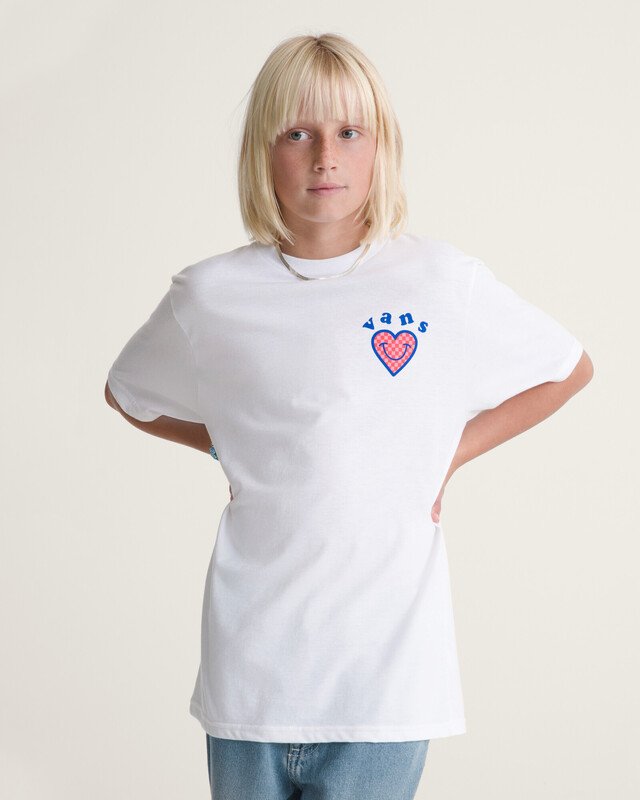 Camiseta Manga Curta Vans Day White Infantil