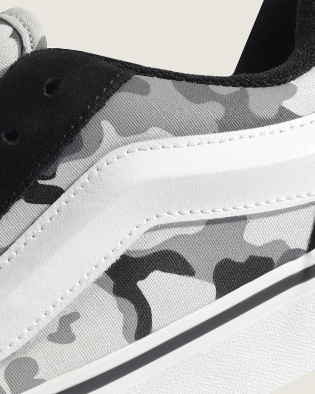 Tênis Knu Skool Camo Black White