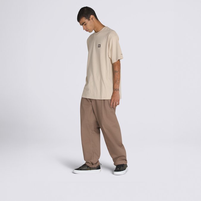 Calça Skate Loose Pleated Curren Caples Walnut