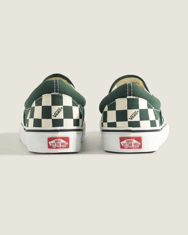 Tênis Slip-On Vans Check Emerald