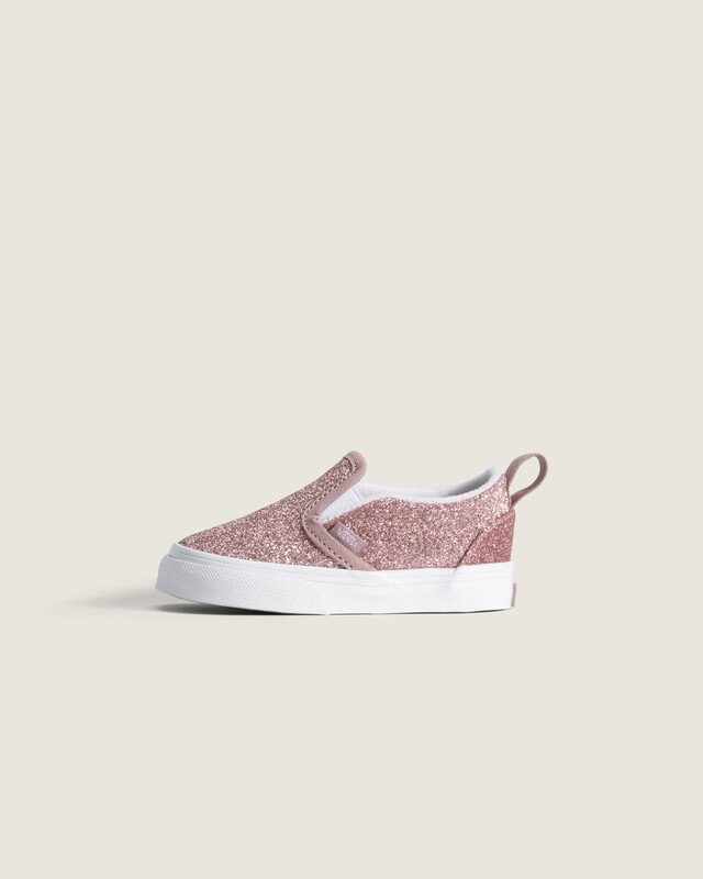 Tênis Slip-On Glitter Rose Gold Infantil