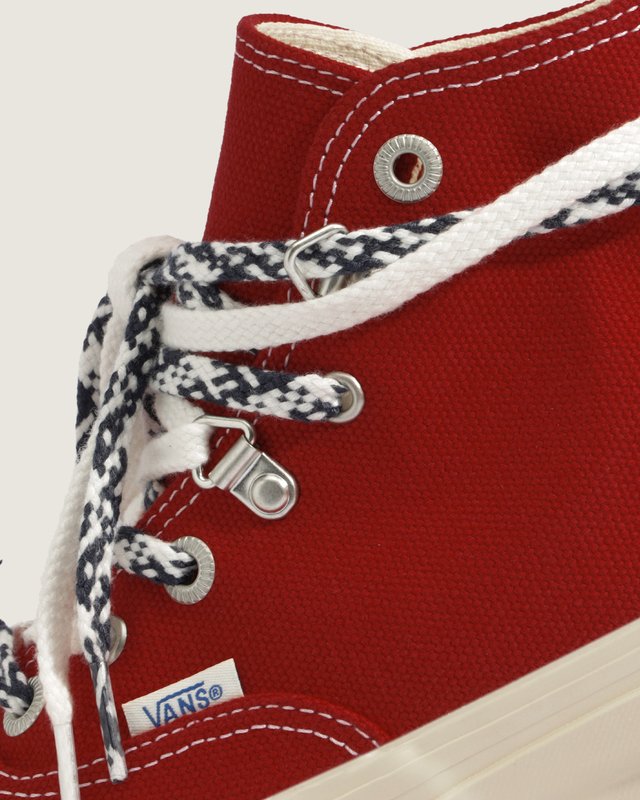Tênis Authentic Hi Lx Scrapped Red