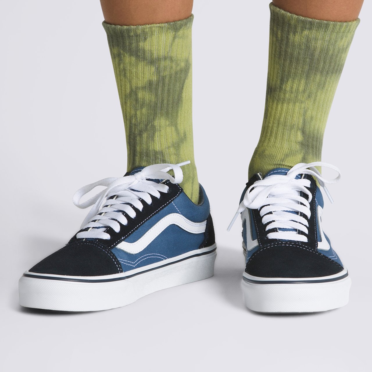 Meia Psych Tie Dye 36/9 Skate White