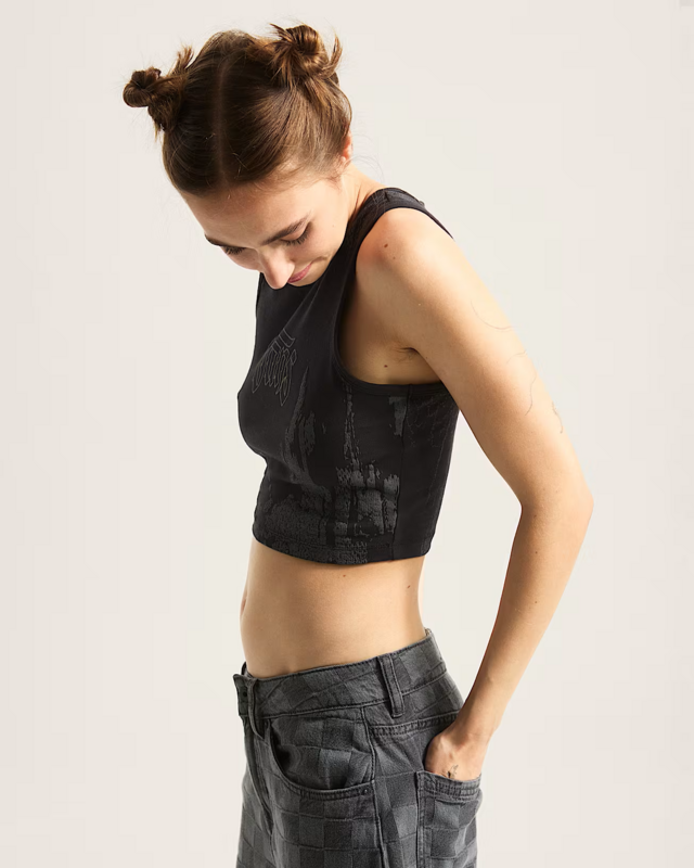 Regata Monotonic Fitted Black Halloween