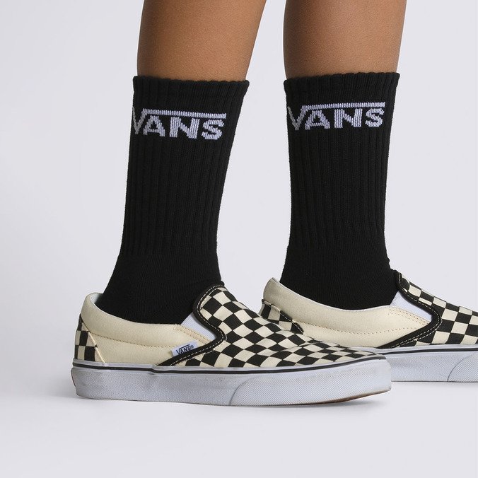 Meia Class Crew Infantil 30/35 Black (3 Pares)