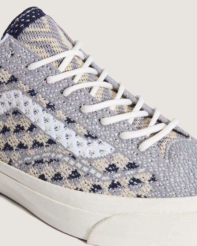 Tênis Old Skool Vlt Lx Geo Check Frost Gray