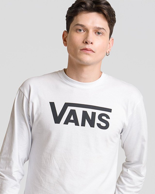 Camiseta Vans Classic White Black