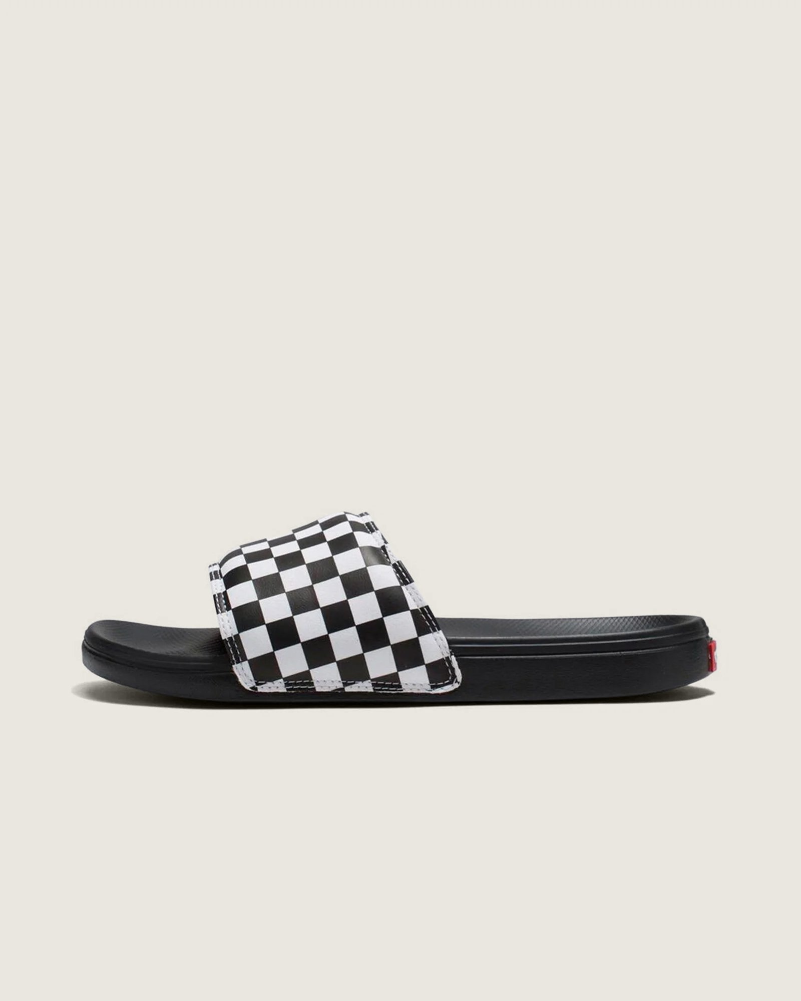 Chinelo Slide-On True White Black | Vans